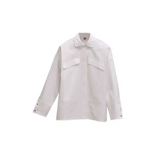 HERMES Shirts Women's White