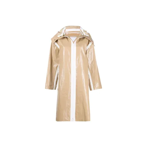 Bottega Veneta Trench Coats Women's Brown