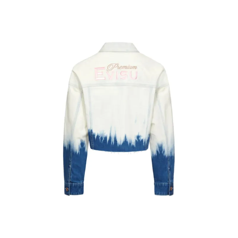 EVISU Denim Jacket Women's White-1