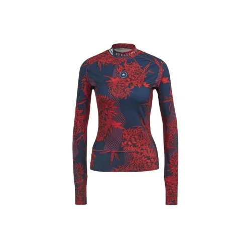 Adidas ASMC T-Shirts Women's Red Blue Multicolor