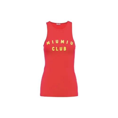 MIU MIU Camisoles Women's Red