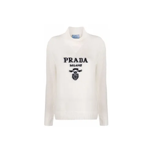 PRADA Cashmere Sweaters Women's White