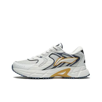 LiNing Li Ning Running Collection Low Top Running Shoes Men's White Gray