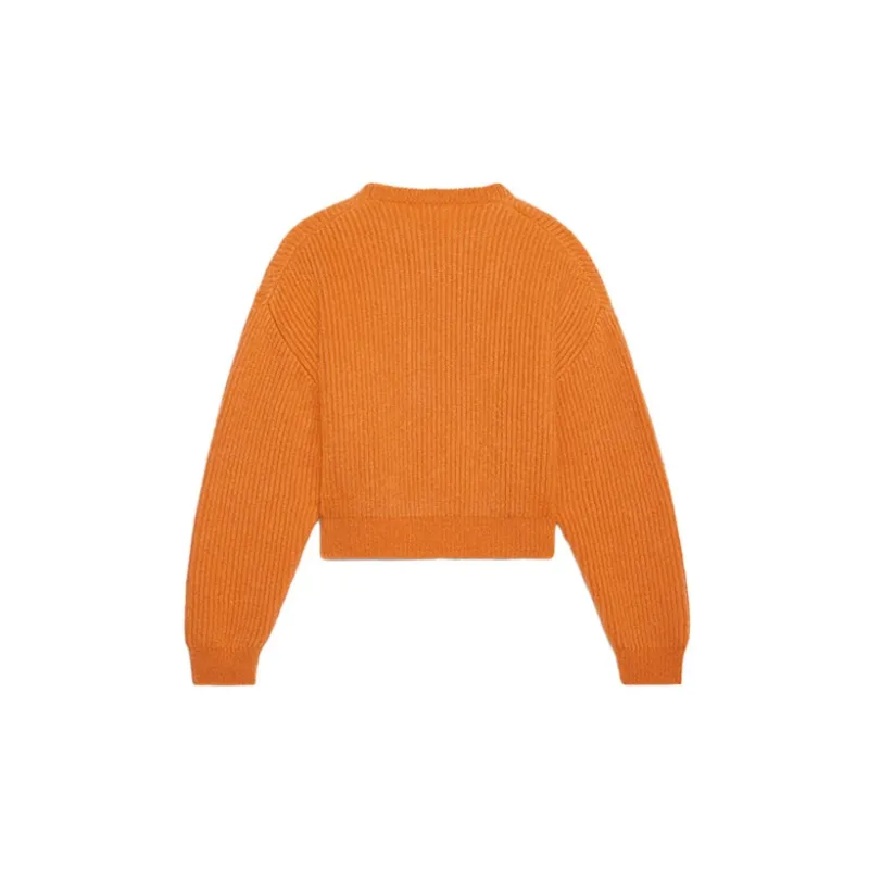 CELINE Loose Fit Sweater Women's Orange-1