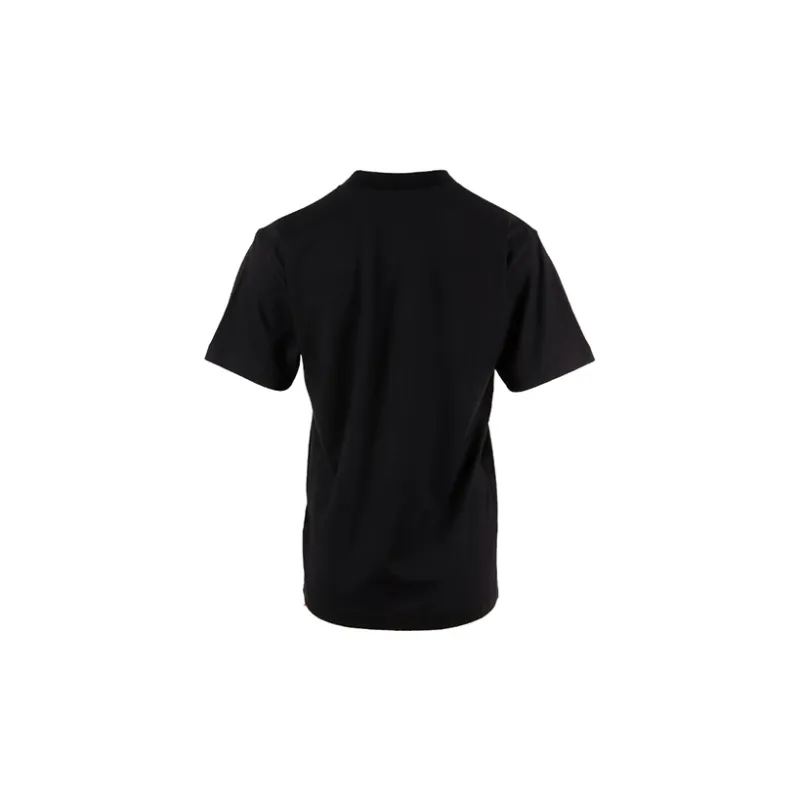 OFF WHITE Flower Logo T Shirt 'Black'-1