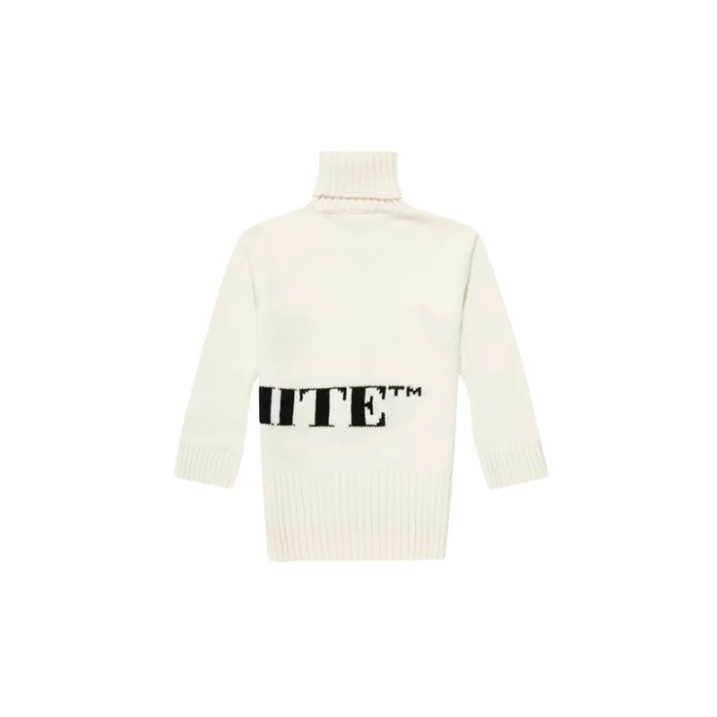 OFF-WHITE FW21 Sweaters Women's Ecru-1