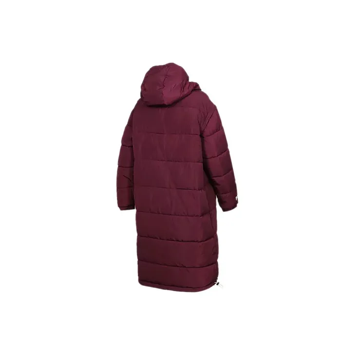 PUMA Puffer Jacket Winter Women's Burgundy-1
