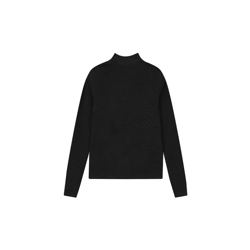 FILA Raglan Sleeve T Shirt Women's Pitch Black-1