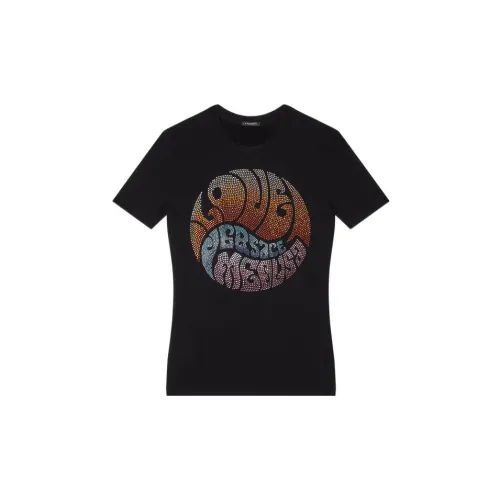 VERSACE T-Shirts Women's Black