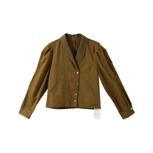 YUMOMO STAR Jackets Women's Caramel Khaki