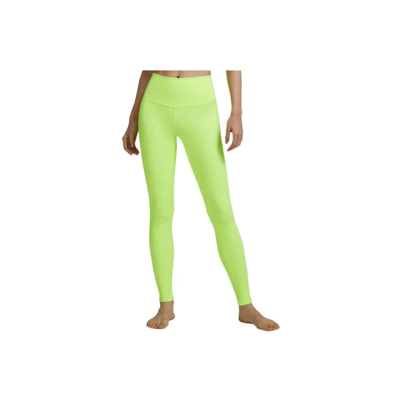 Lululemon Wunder Under Sports Pants Women's Bright Yellow-1