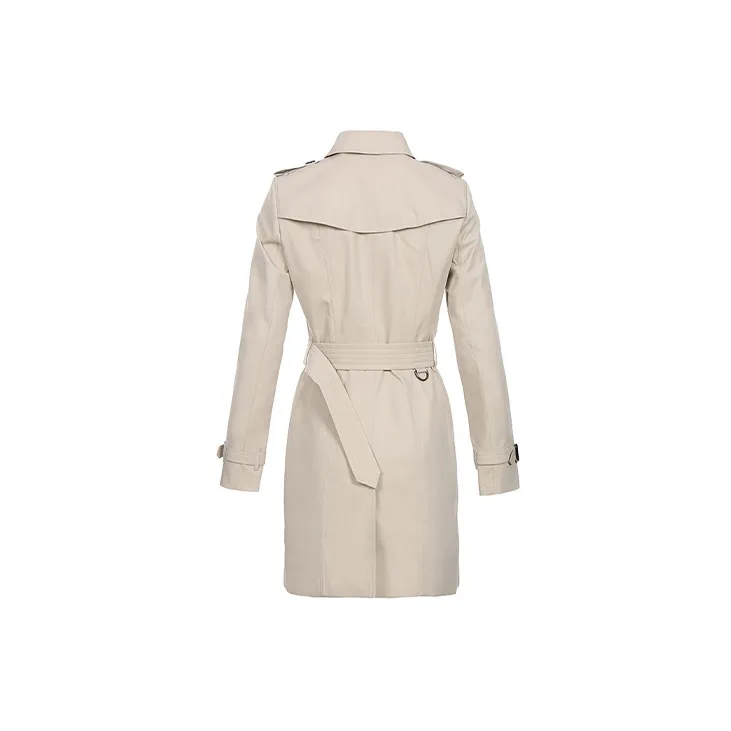 Burberry Trench Coats Women's Stone Color-1