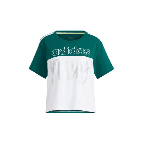 Adidas Neo Crop Tops Women's Green