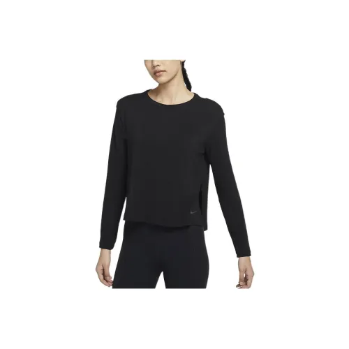 Nike Yoga Dri-FIT Women's Long-Sleeve Top Black