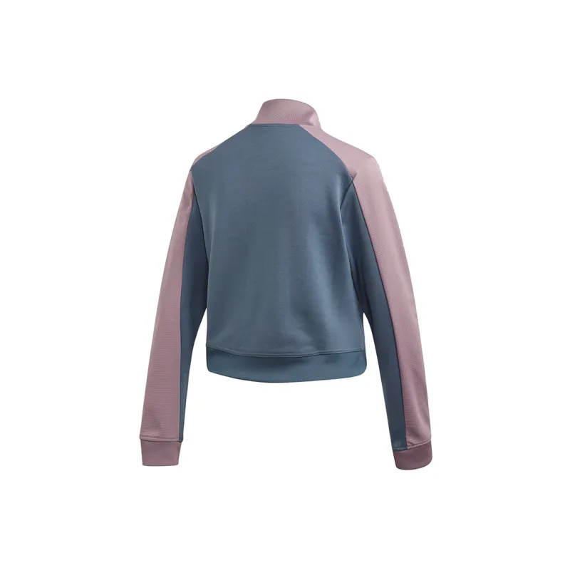 Adidas Cropped Coats Women's Remnant Blue-1