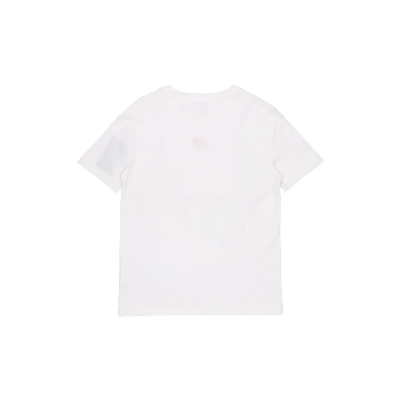 Nike Drop Shoulder Sleeve T Shirt Women's White-1
