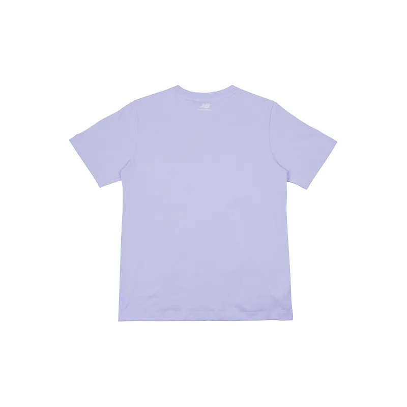 New Balance Set in Sleeve T Shirt Women's Purple-1