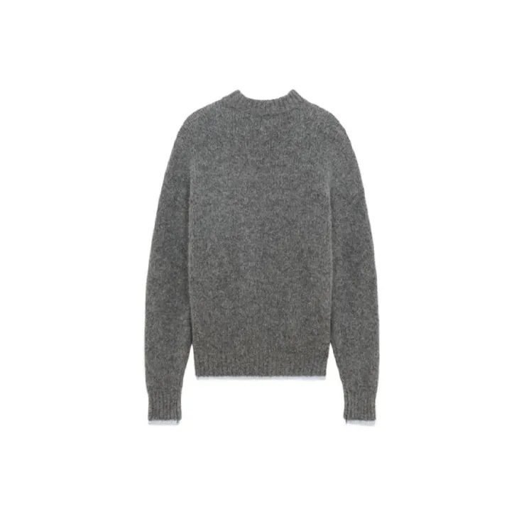 Maison Kitsune Cashmere Sweaters Women's Light Gray-1