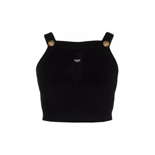 BALMAIN SS22 Camisole Women's Black