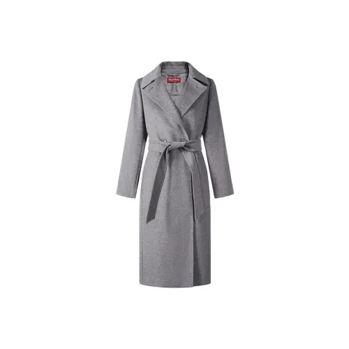 MaxMara Studio Coats Women's Gray