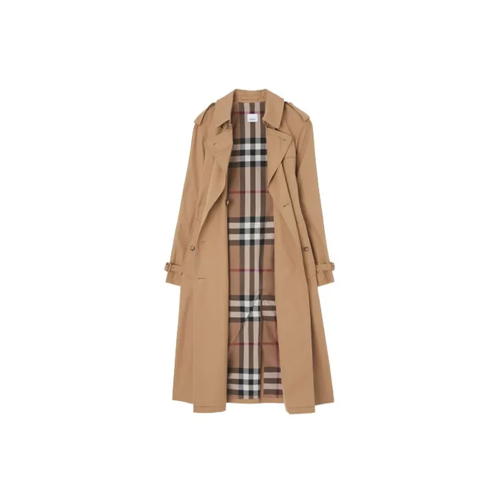 Burberry Trench Coat Women's Camel-1