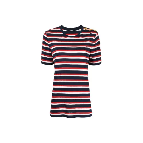 BALMAIN T-Shirts Women's Red