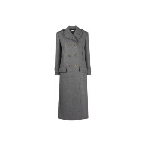 MIU MIU Coats Women's Gray