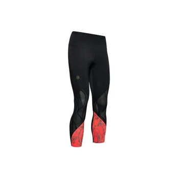 Under Armour Rush Yoga Pants Women's Black Red