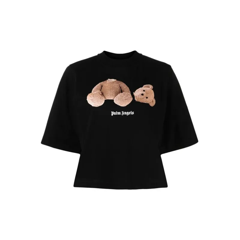 PALM ANGELS T Shirts Women's Black-1