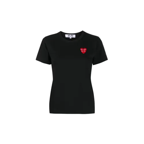 CDG Play T-Shirts Women's Black