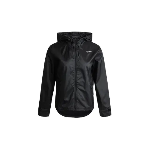 Nike Essential Women's Running Jacket Black