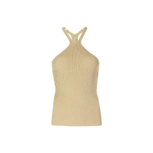 DION LEE Ribbed Halterneck Vest