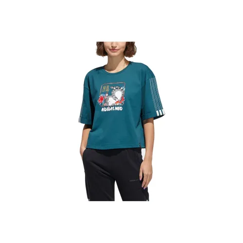 My King Mansleep X Adidas Neo T-Shirts Women's Green