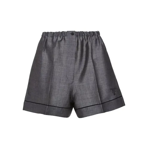 PRADA Casual Shorts Women's Gray