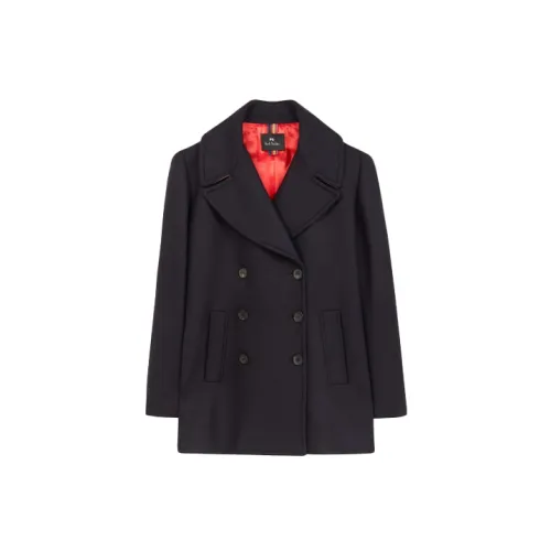 Paul Smith Velvet Jackets Women's Marine Blue