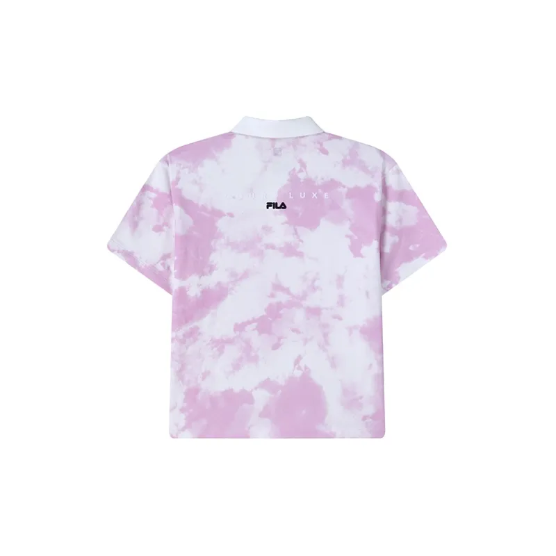 Msgm X FILA Polo Shirts Women's Color Printing PEAK-1