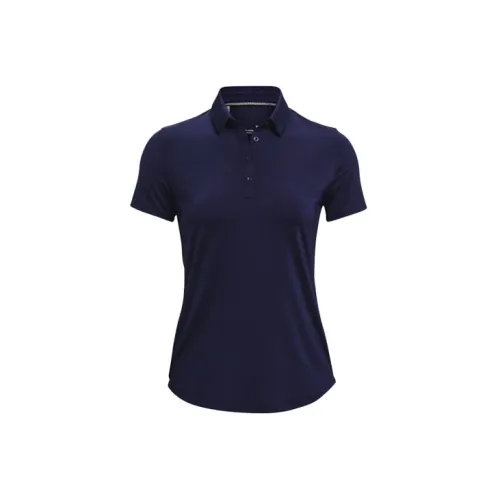 Under Armour Zinger Polo Shirts Women's Navy Blue