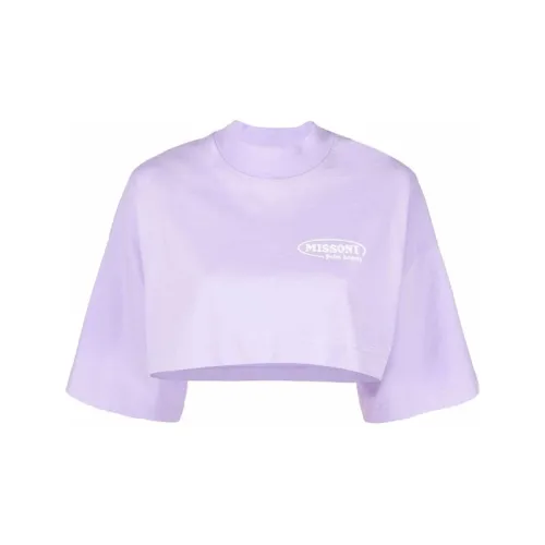 Missoni X PALM ANGELS Crop Tops Women's Purple