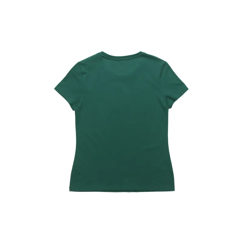 Adidas Neo Set in Sleeve T Shirt Women's Forest Green-1