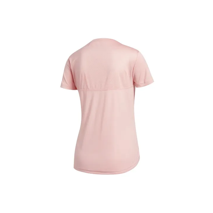 Adidas Set in Sleeve T Shirt Women's Pink-1