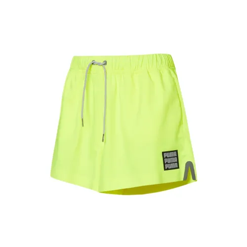 PUMA Beach Shorts Women's Neon Yellow