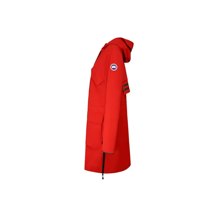 Canada Goose Trench Coats Women's Red-2