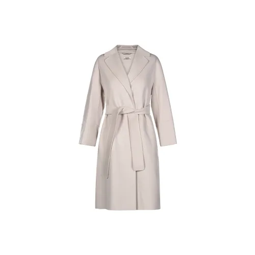 'S MAX MARA Coats Women's Off White