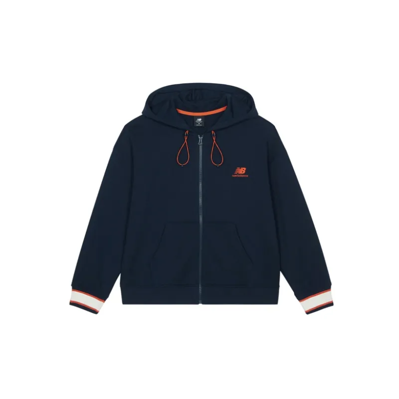 New Balance Sports Casual Jacket Women's Dark Blue-1