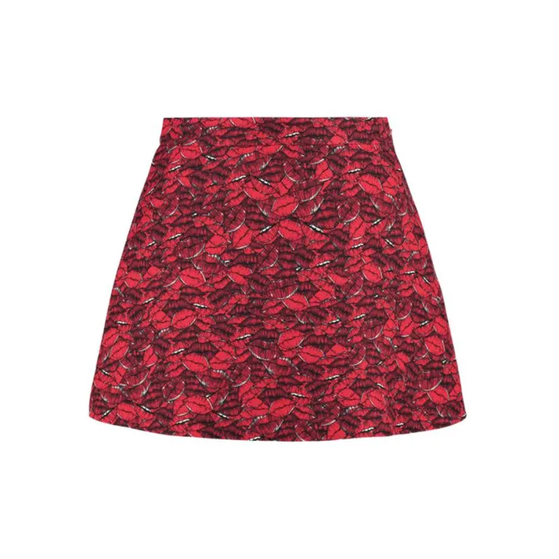 Valentino Casual Shorts Women's Red-1