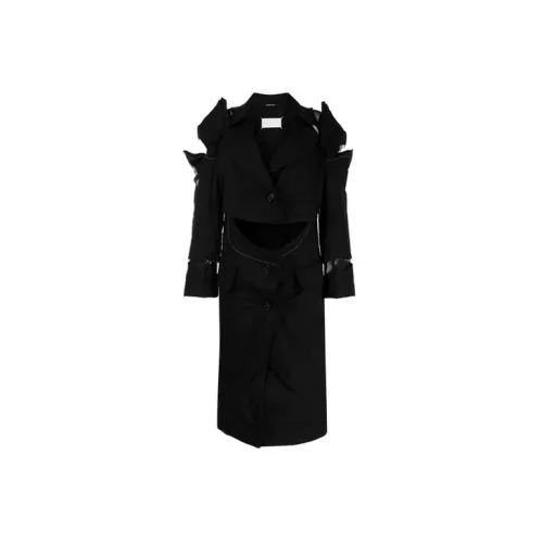 Maison Margiela Coats Women's Black