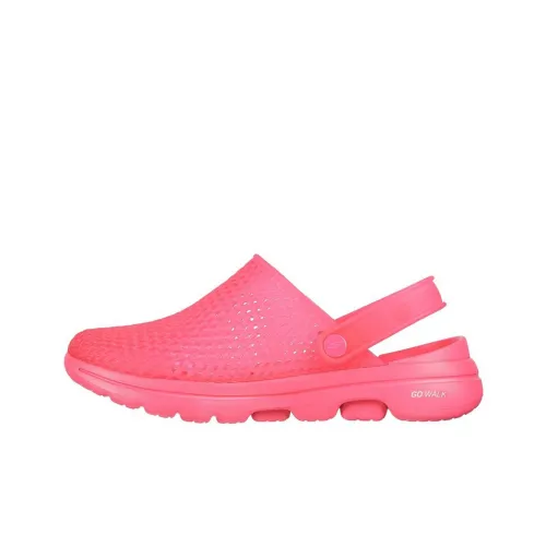 Skechers Go Walk 5 Clogs Women's Pink