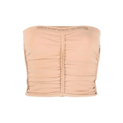 Alexander Wang Strapless Tops Women's Flesh