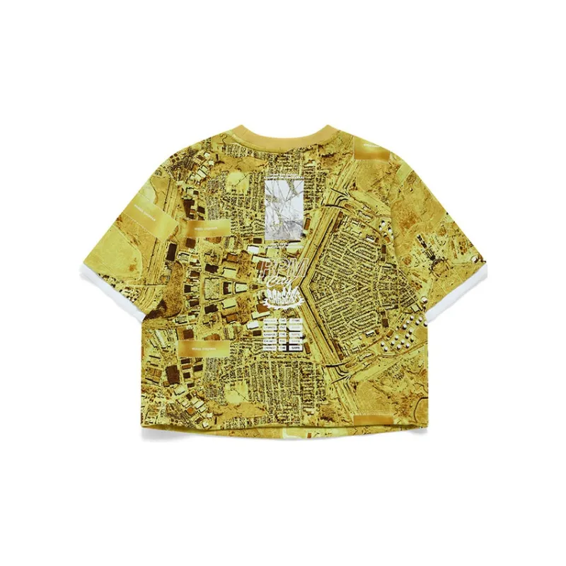 FILA FUSION T-Shirt Women's Misty Yellow-1