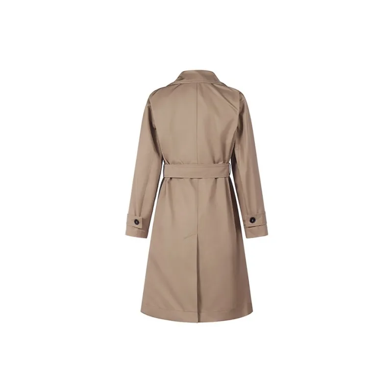 MaxMara Studio Trench Coat Women's Camel-1